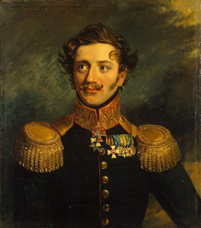 Portrait of Pavel P. Suchtelen by George Dawe - Portrait, History Paintings from Hermitage Museum