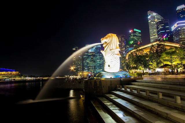 Merlion-Marina Bay-Singapore