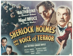 Sherlock Holmes: The Voice of Terror Classic Film Poster