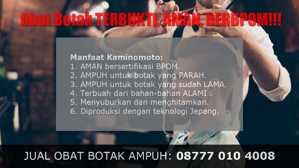 OBAT PENUMBUH RAMBUT BOTAK BELAKANG<br/>Karangasem<br/>