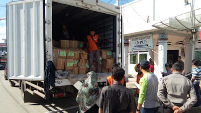 Hari ini, KPU Kota Bukittinggi Terima Kertas Surat Suara Pemilu 2019