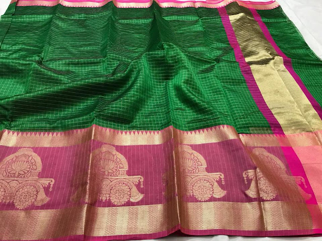 Kanchi kora sarees 