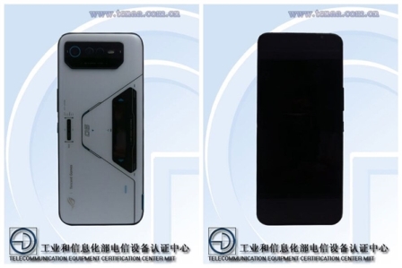 هاتف الألعاب Asus ROG 6 يستخدم شاشة كاملة بدون ثقوب