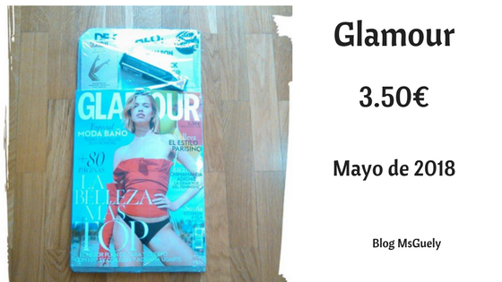 Revista Glamour Mayo de 2018
