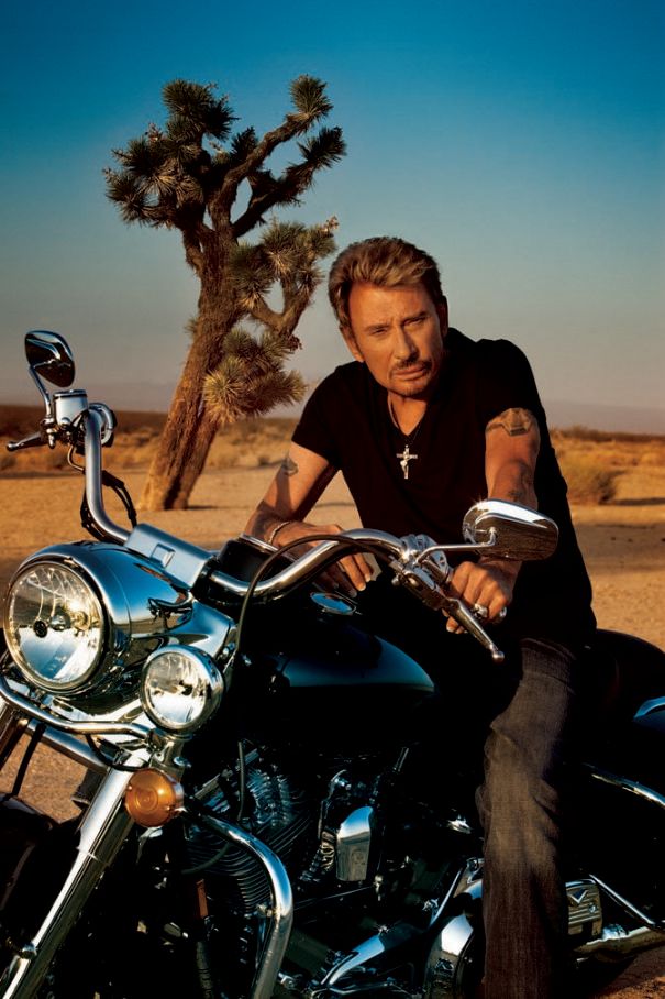 I've always felt rather sorry for Johnny Hallyday He's a man who's ambition