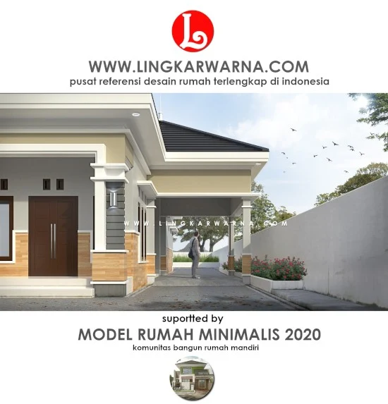 Desain rumah minimalis tampak mewah dengan dana 500 jutaan