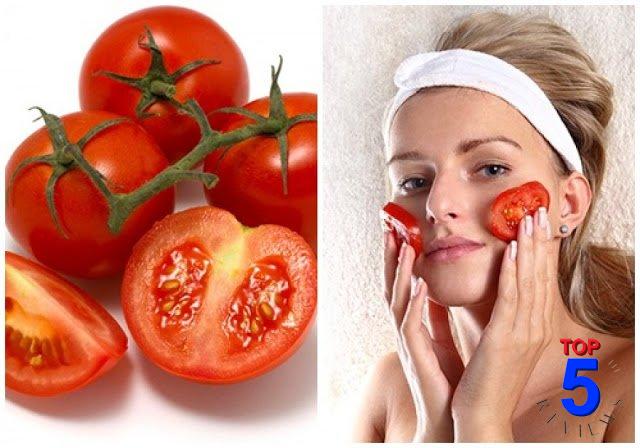 Làm mặt nạ trị mụn với cà chua