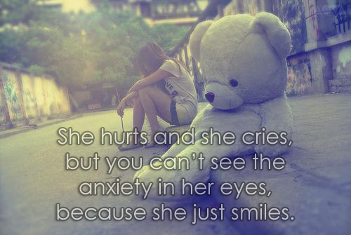  She  hurts  and she  cries Online Quotes  Gallery