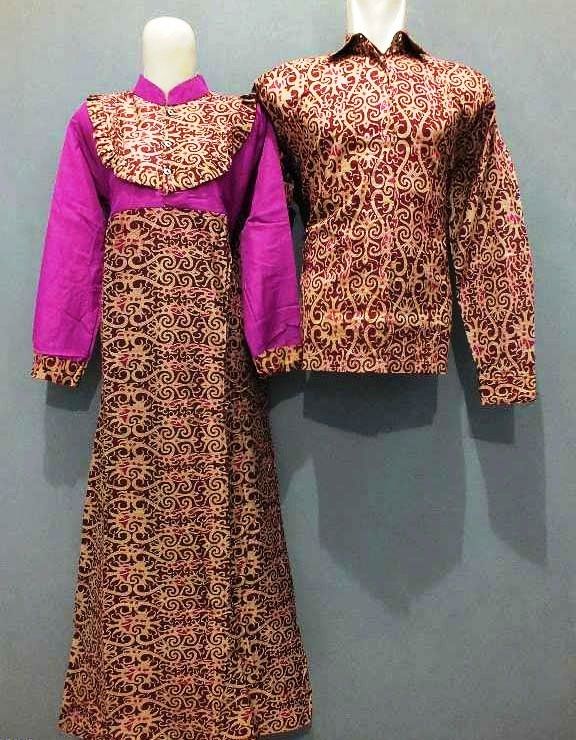 46 Model  Baju  Batik Couple  Lengan Panjang Remaja 