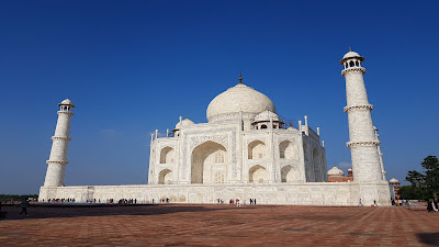 Taj Mahal da dietro