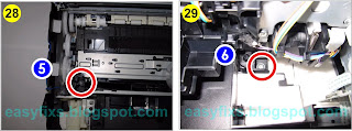 How to replace waste ink absorber on Canon MG8100, MG8110, MG8120, MG8130, MG8140, MG8150, MG8160, MG8170, MG8180, MG8190 error Ink Absorber Full support code 1700, 5B00