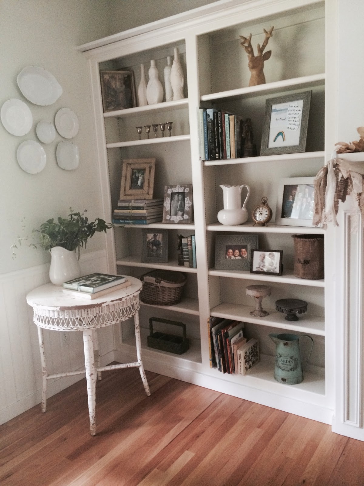 Little Farmstead Fireplace Makeover Before and Afters 