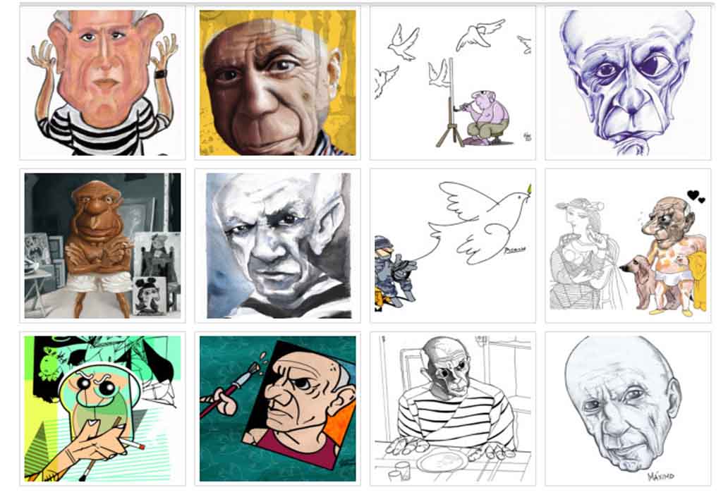 Gallery of International Caricature  "Picasso Among Us"