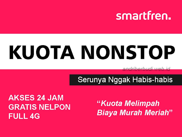 Kuota Nonstop Smartfren yang Nggak Habis-Habis