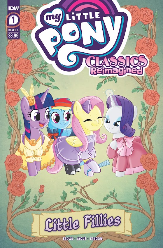 Little Fillies comic IDW Cover Cover B