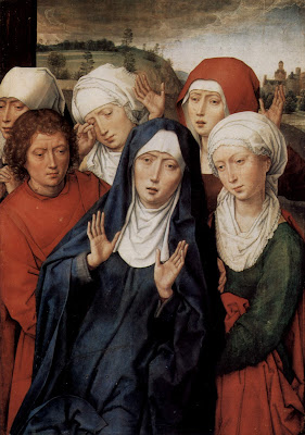 Hans  Memling  Diptych  with  the  deposition C    