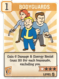 bodyguards perk card