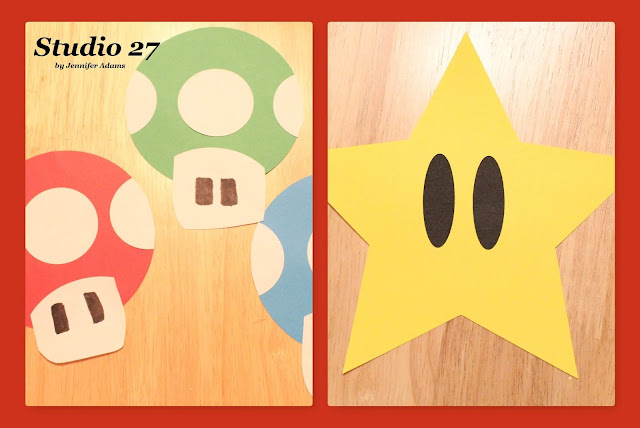 Super Mario Cricut Cut-Outs