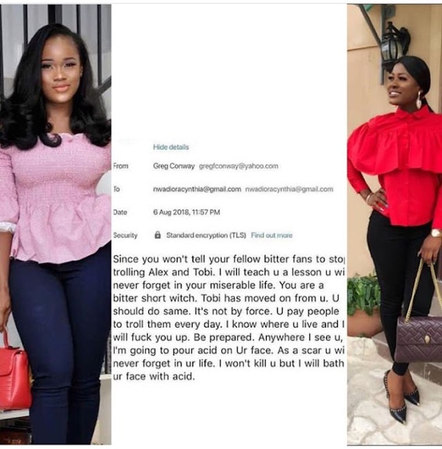 NVBGIST: BBNaija's Princess insinuates that Cee C's acid threat mail is a publicity stunt