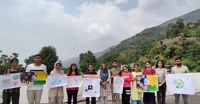 Poonch Campus Holds Painting Event