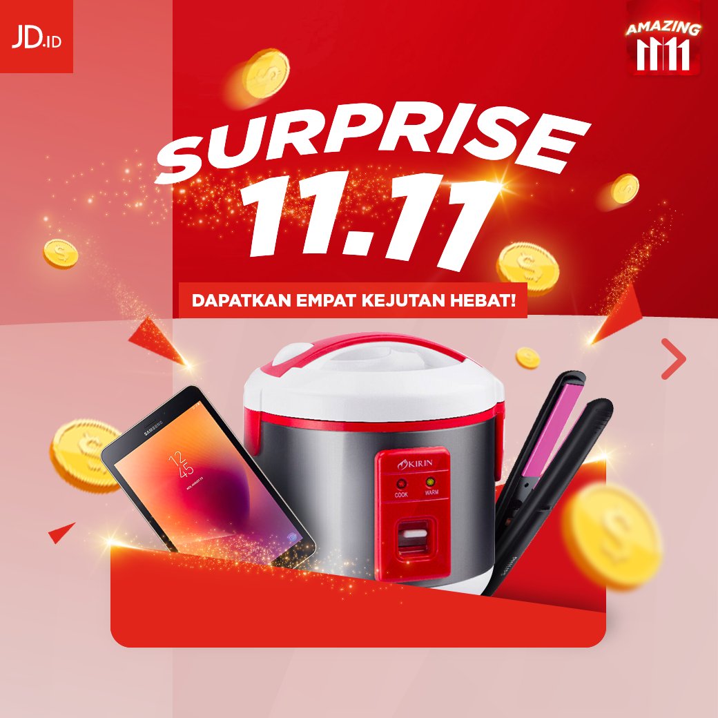 JDID - Promo Amazing Surprize 11.11 (11 Nov 2018)