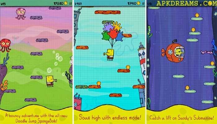 Doodle Jump SpongeBob v1.0 Mod Apk Downoad Apk Bengor