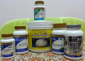 Produk supplement yang kami sekeluarga amalkan