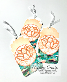 Nigezza Creates with Stampin' Up! Lily Pad Dies Lily Impressions