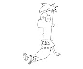 #7 Ferb Fletcher Coloring Page