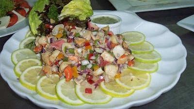 Ensalada de mariscos