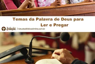 +100 Temas da Palavra de Deus para Ler e Pregar