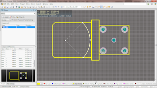 creating footprint for N connector