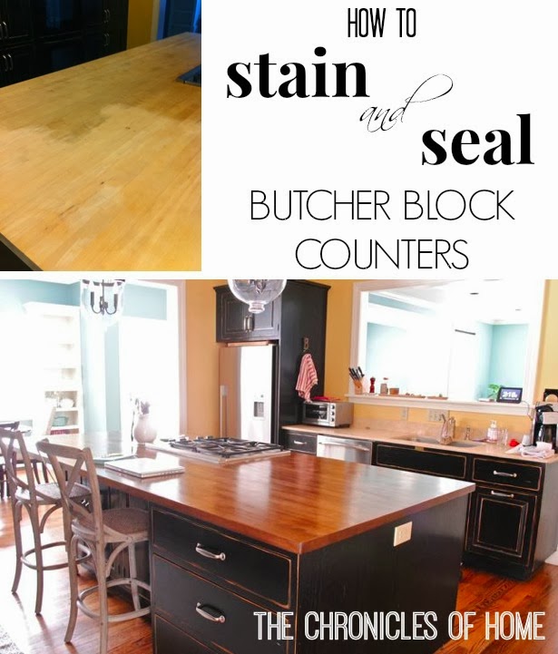 How to seal a butcher block counter 