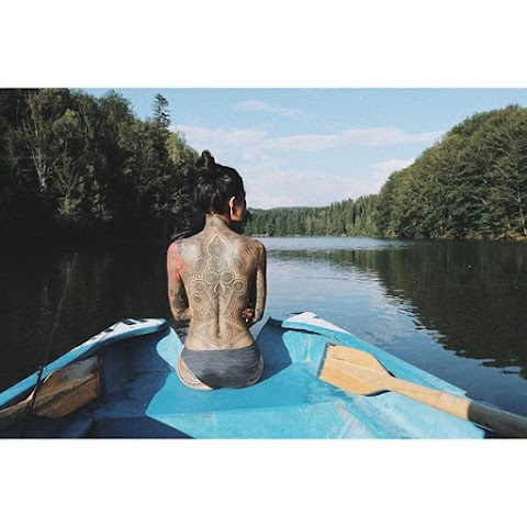 Anh Wisle: The Mystical Beauty of a Tattooed Traveller