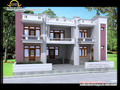 Home Building Design on House Elevation Designs   Kerala Home Design And Floor Plans