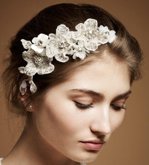 Bridal Hair Pieces- Courtesy of Jenny Packham