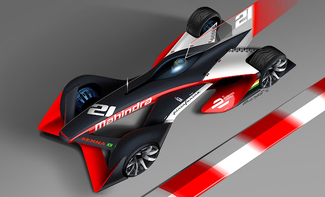 Pininfarina Mahindra concept ePrix car