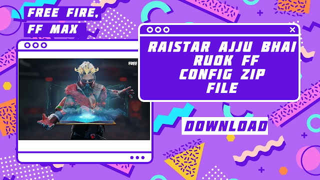 Free Fire Bundle Config Glitch Zip File Download FF