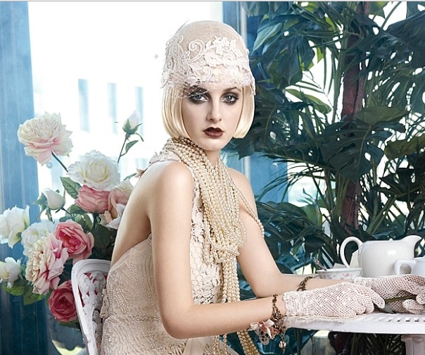 Grande Gatsby: coleção vestidos de noiva estilo Anos 20 - Noiva com Classe