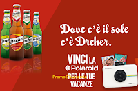 Logo Concorso ''Con Dreher vinci la Polaroid'': in palio 61 Polaroid Snap Touch