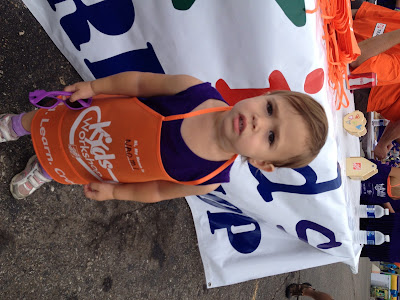 toddler with home depot apron