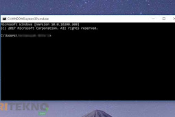 Cara Mengatasi Cmd (Command Prompt) Yang Tidak Dapat Dibuka