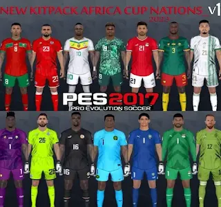 PES 2017 Kitpack Africa Cup Nations 2024