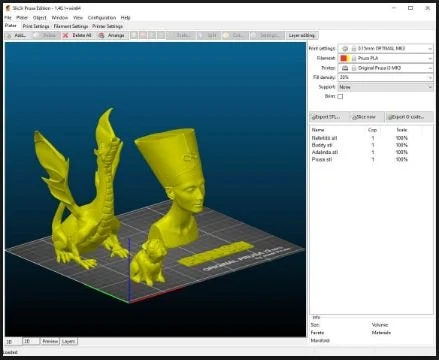 أفضل, وأحدث, برنامج, متطور, لطباعة, نماذج, ثرى, دى, ( ثلاثية, الأبعاد, ), Slic3r