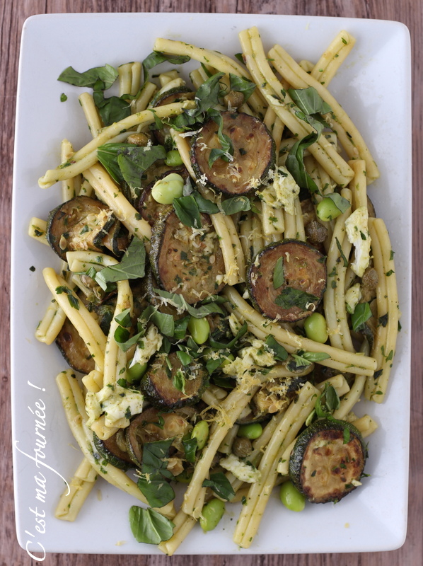 La Salade De Pates Aux Courgettes D Ottolenghi