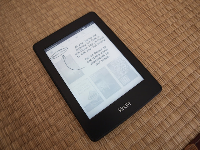 Amazon Kindle Paperwhite 電子書閱讀器開箱