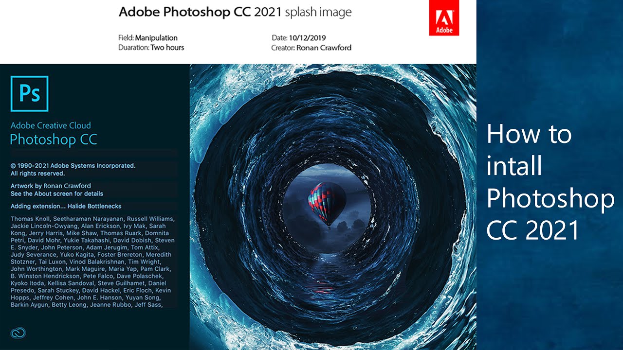 Free Download Adobe Photoshop CC 2021