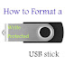 How to Format a Write Protected USB stick
