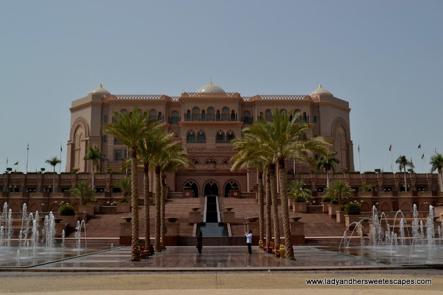 Emirates Palace in Abu Dhabi