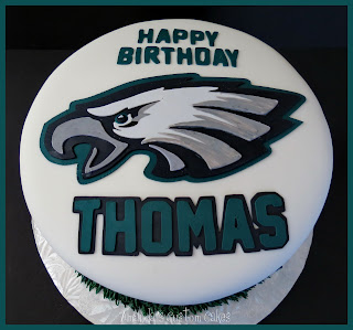Amanda's Custom Cakes: Philadelphia Eagles Cake